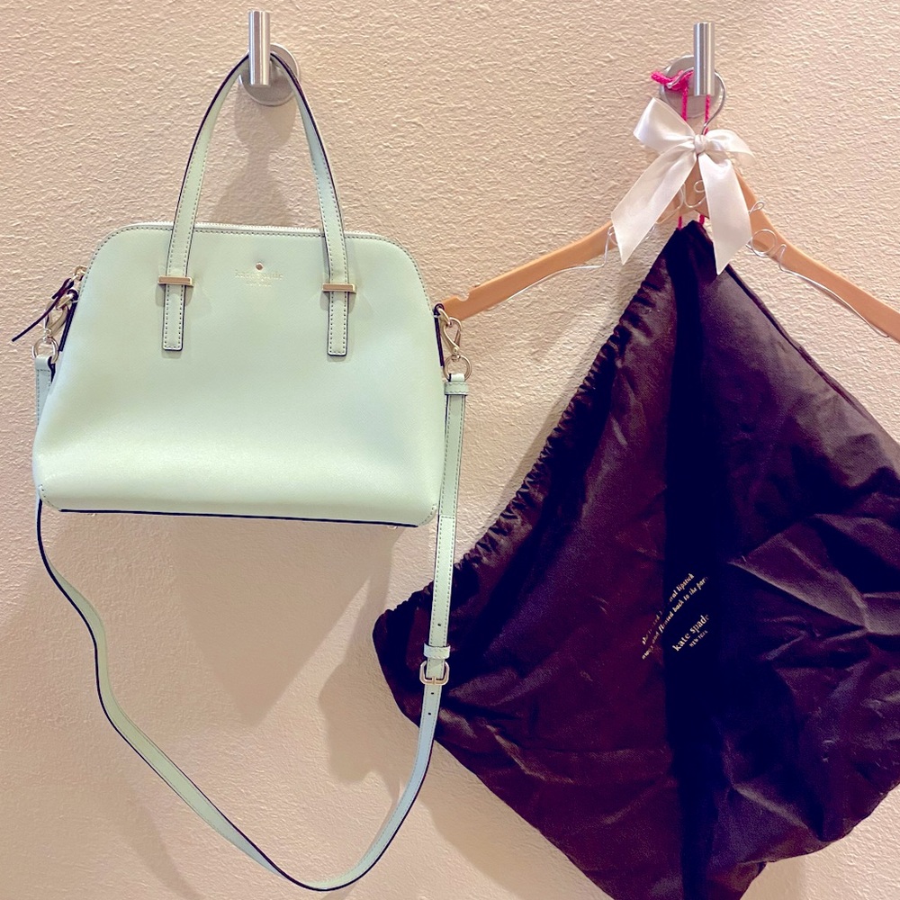 NWOT Kate Spade Mint Leather Classic Purse